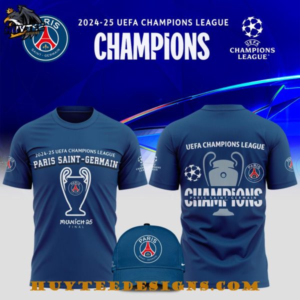 2024-25 UEFA Champions League Paris Saint Germain T-Shirt