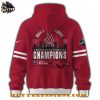 Arkansas Razorbacks 2025 NCAA Division Baseball Super Regional Champions Hoodie