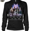 BTS 12 Years 2013 2025 Thank You For The Memories T Shirt
