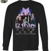BTS 12 Years 2013 2025 Thank You For The Memories T Shirt