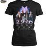 BTS 12 Years 2013 2025 Thank You For The Memories T Shirt