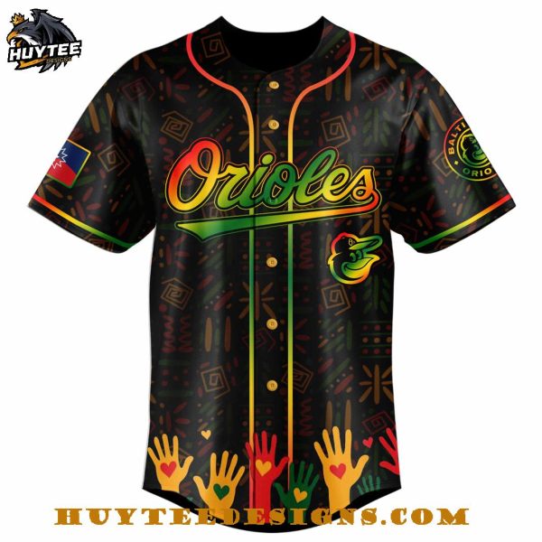 Baltimore Orioles Happy Juneteenth 2025 Baseball Jersey