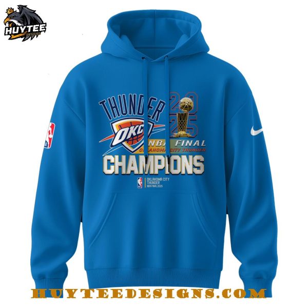 Champions NBA Finals 2025 Oklahoma City Thunder Limited Edition Hoodie