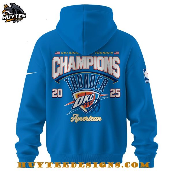 Champions NBA Finals 2025 Oklahoma City Thunder Limited Edition Hoodie