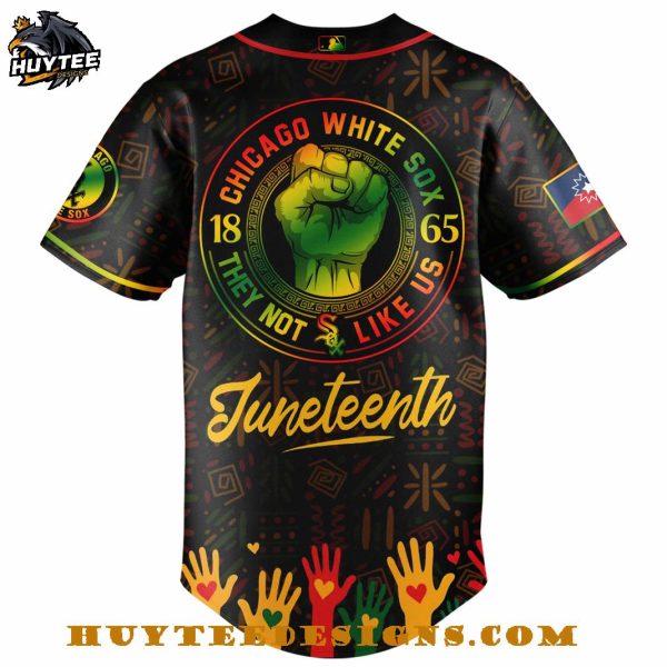 Chicago White Sox Happy Juneteenth 2025 Baseball Jersey
