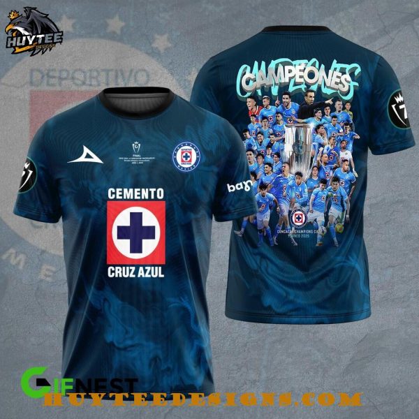 Cruz Azul Cemento Campeones 2025 T-Shirt