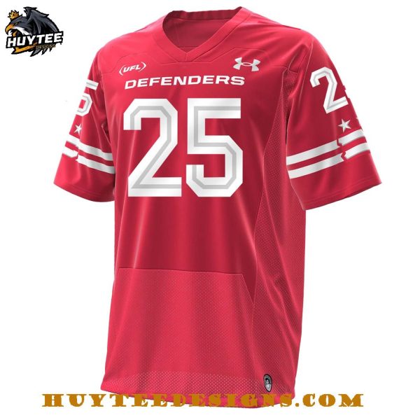 DC Defenders 2025 United Football League Champions Limited Edition Football Jersey