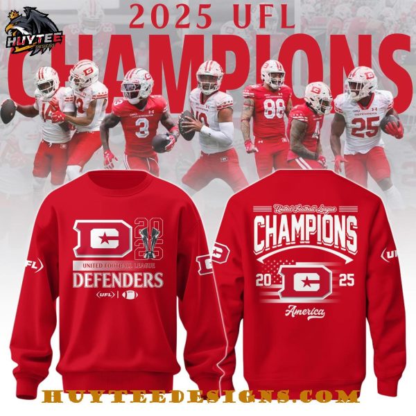DC Defenders United Football League Champions 2025 T-Shirt