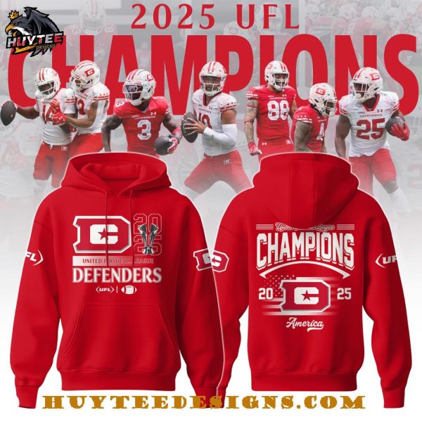DC Defenders United Football League Champions 2025 T-Shirt