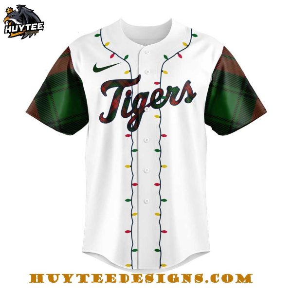 Detroit Tigers Christmas in July 2025 Baseball Jersey