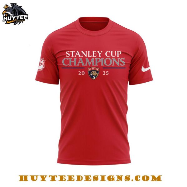 Florida Panthers Back to Back 2025 Stanley Cup Champions T-Shirt