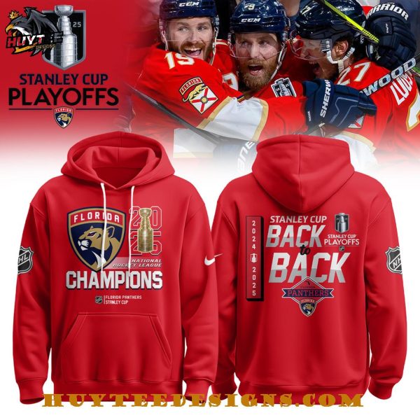 Florida Panthers NHL Stanley Cup Back To Back 2024-2025 T-Shirt