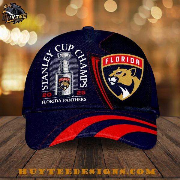 Florida Panthers Stanley Cup Champs 2025 Classic Cap