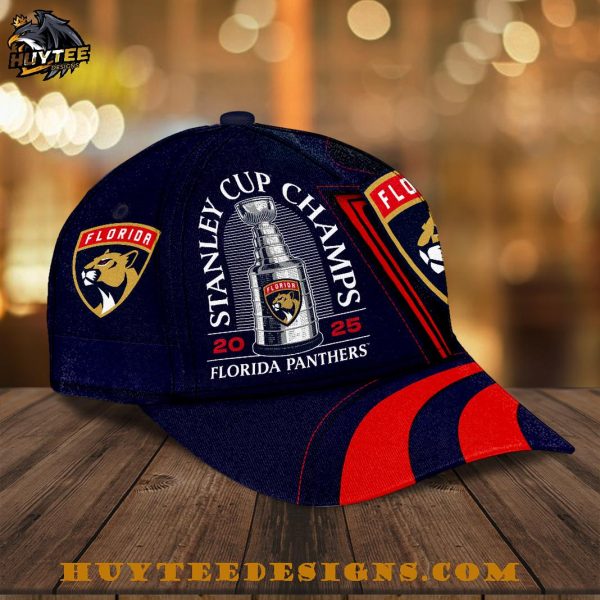 Florida Panthers Stanley Cup Champs 2025 Classic Cap