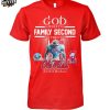 God First Family Second Then Ole Miss Rebels Football 2025 T Shirt