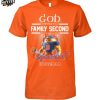 God First Family Second Then LSU Tigers Football 2025 T-Shirt