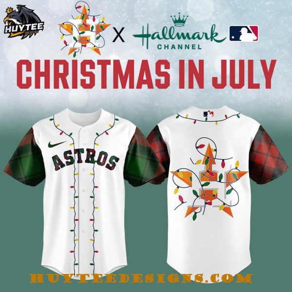 Houston Astros Christmas in July 2025 Baseball Jersey