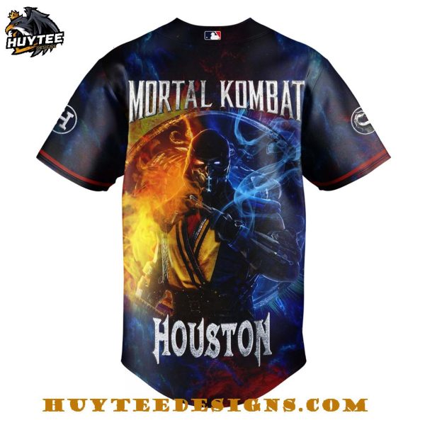Houston Astros x Mortal Kombat Night 2025 Baseball Jersey