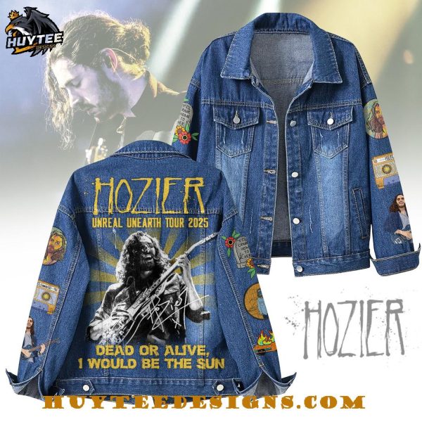 Hozier Unreal Unearth Tour 2025 Denim Jacket