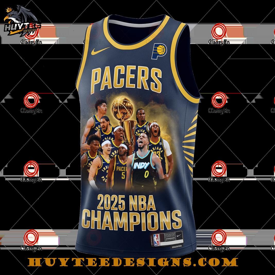 Indiana Pacers Basketball 2024-2025 NBA Champions Finals Basketball Jersey Indiana Pacers Basketball 2024-2025 NBA Champions Finals Basketball Jersey