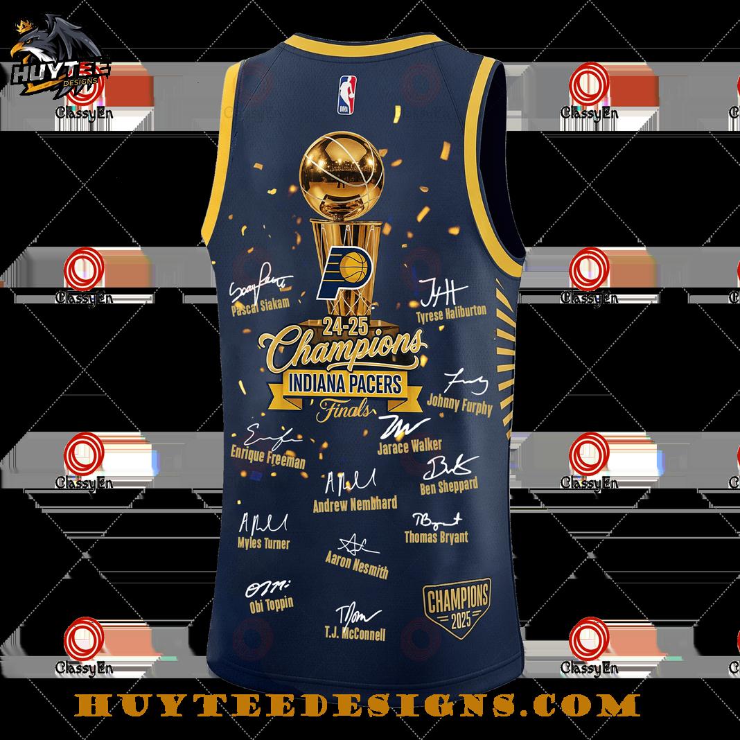 Indiana Pacers Basketball 2024-2025 NBA Champions Finals Basketball Jersey Indiana Pacers Basketball 2024-2025 NBA Champions Finals Basketball Jersey