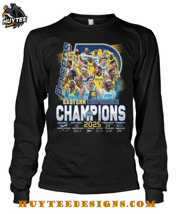 Indiana Pacers Eastern Conference Champions 2025 T-Shirt