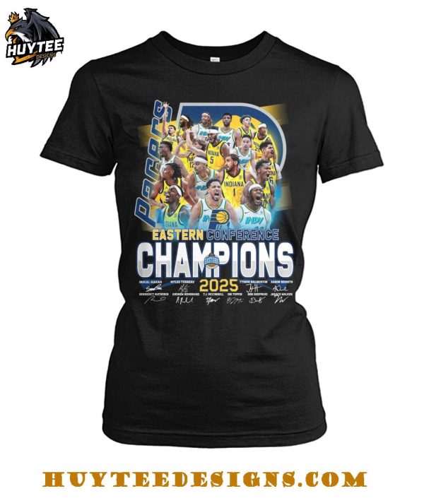 Indiana Pacers Eastern Conference Champions 2025 T-Shirt