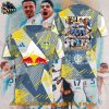 Leeds United Champions 2025 Custom Name And Number T-Shirt