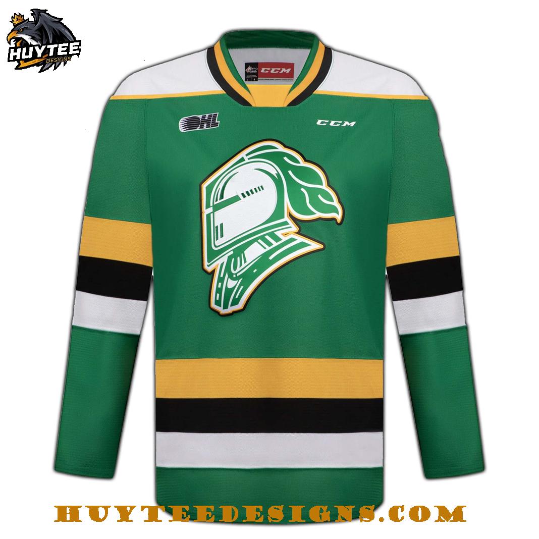 London Knights Champions Memorial Cup 2025 Hockey Jersey London Knights Champions Memorial Cup 2025 Hockey Jersey