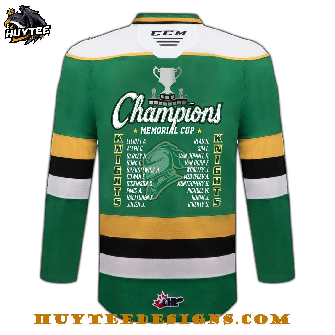 London Knights Champions Memorial Cup 2025 Hockey Jersey London Knights Champions Memorial Cup 2025 Hockey Jersey