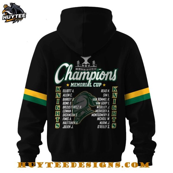 London Knights Champions Memorial Cup 2025 Hoodie