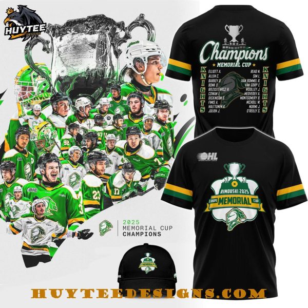 London Knights Champions Memorial Cup 2025 Hoodie