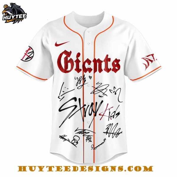 Los Angeles Dodgers x ATE Domin World Tour Stray Kids 2025 Baseball Jersey