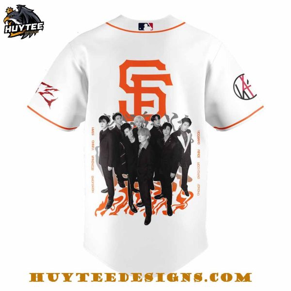 Los Angeles Dodgers x ATE Domin World Tour Stray Kids 2025 Baseball Jersey