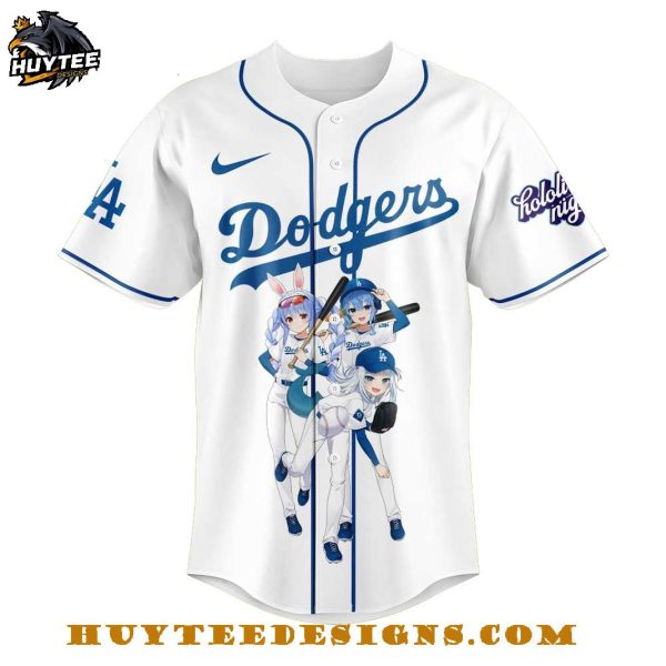 Los Angeles Dodgers x Hololive Night 2025 Baseball Jersey