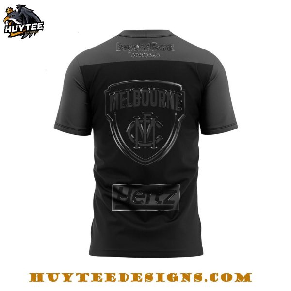 Melbourne Demons Back In Black 2025 Limited Edition 3D T-Shirt