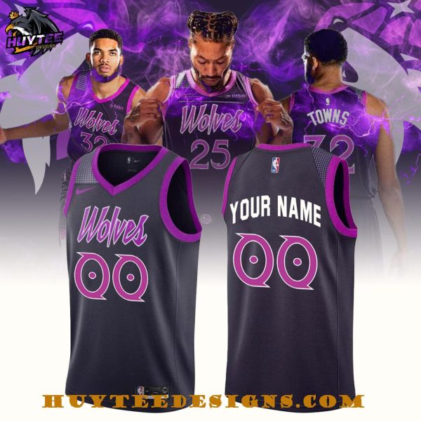 Minnesota Timberwolves City Edition 2025-2026 Basketball Jersey
