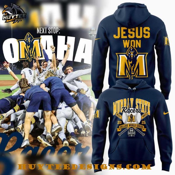 Murray State Racers 2025 College World Series Limited Edition Hoodie