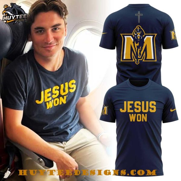 Murray State Racers Jesus Won For Fans 2025 T-Shirt
