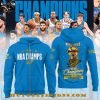 NBA Final 2024 2025 Champions Oklahoma City Thunder Special New T Shirt Blue