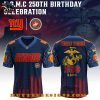 Philadelphia Eagles NFL 250th Birthday Celebration U.S.M.C Football Jersey