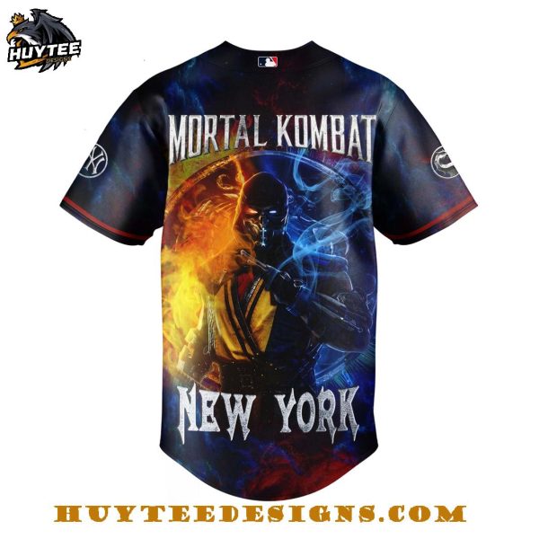 New York Yankees x Mortal Kombat Night 2025 Baseball Jersey