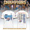 Oklahoma City Thunder NBA Finals Champions 2025 Coach Daigneault Mark T-Shirt