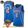 Oklahoma City Thunder Men's NBA 2025 Basketball Jersey