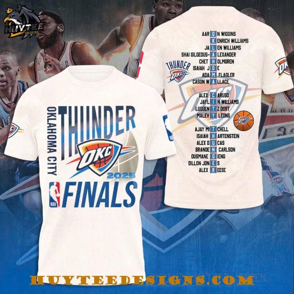 Oklahoma City Thunder NBA Finals 2025 T-Shirt