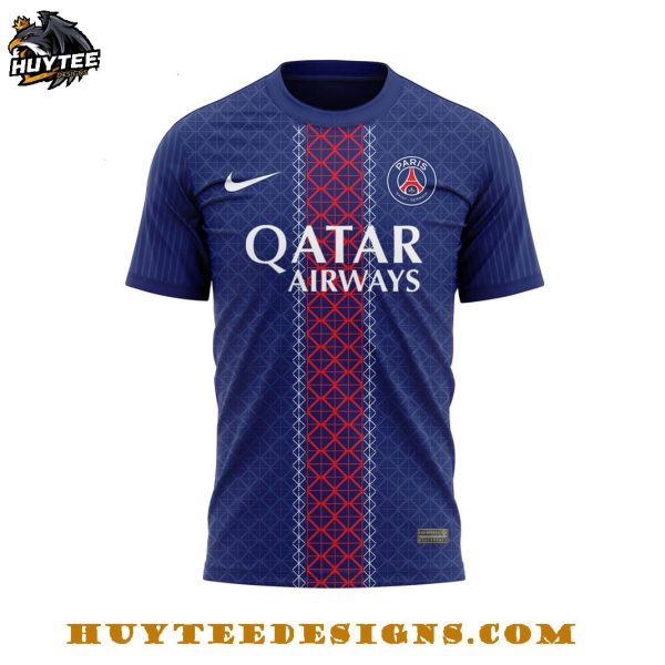 Paris Saint Germain 2025-2026 Home Kit Released Custom Name And Number For Fans T-Shirt