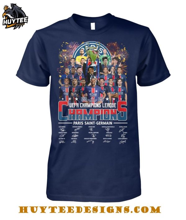 Paris Saint Germain 2025 UEFA Champions League T-Shirt