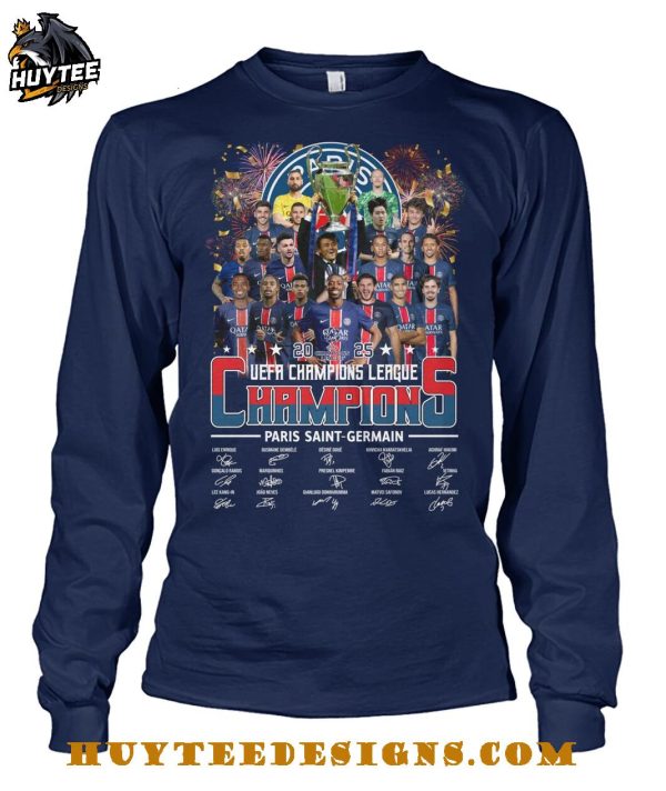 Paris Saint Germain 2025 UEFA Champions League T-Shirt