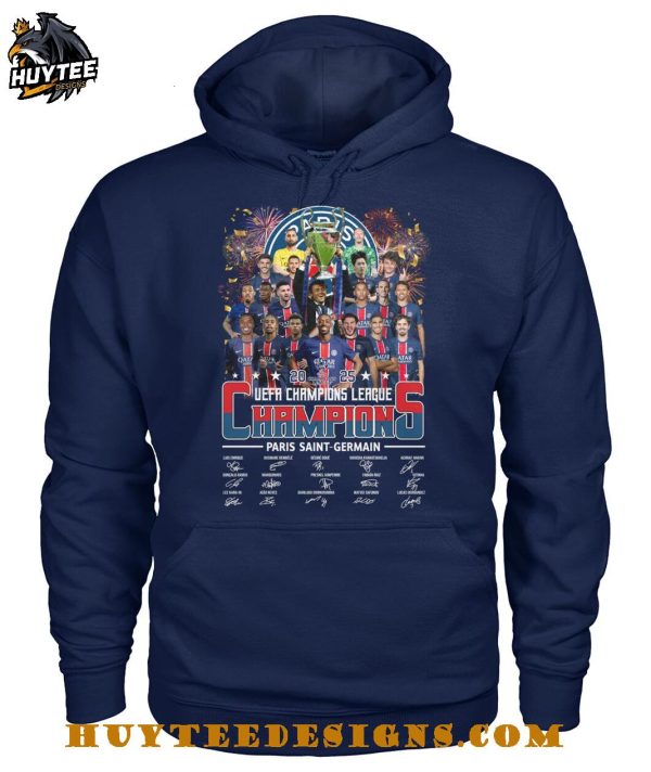 Paris Saint Germain 2025 UEFA Champions League T-Shirt