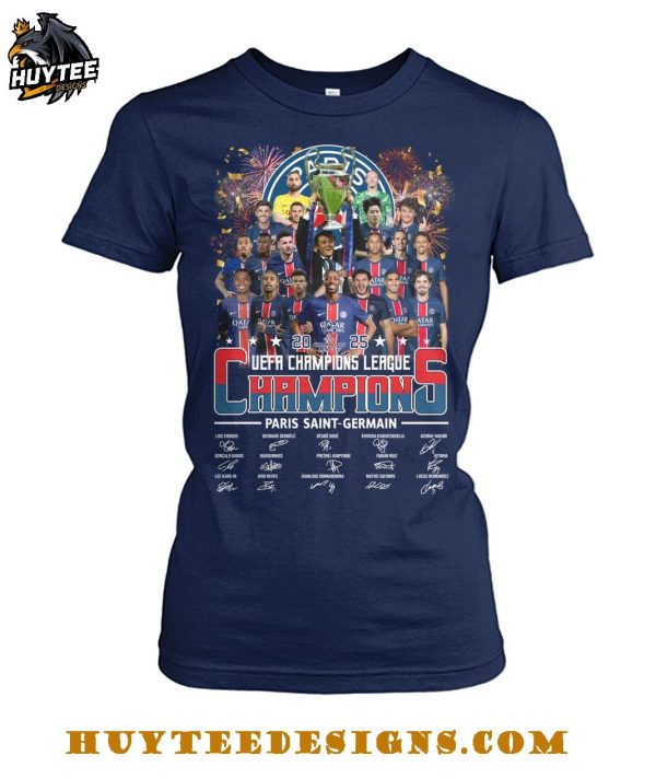 Paris Saint Germain 2025 UEFA Champions League T-Shirt